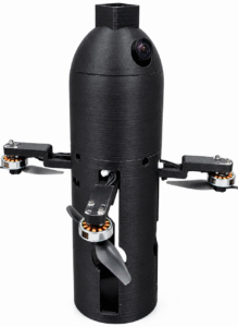 Compact modular canister drone system